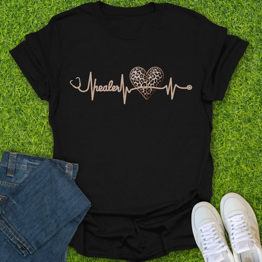 T-Shirt Black / S Healer Pulse Tee