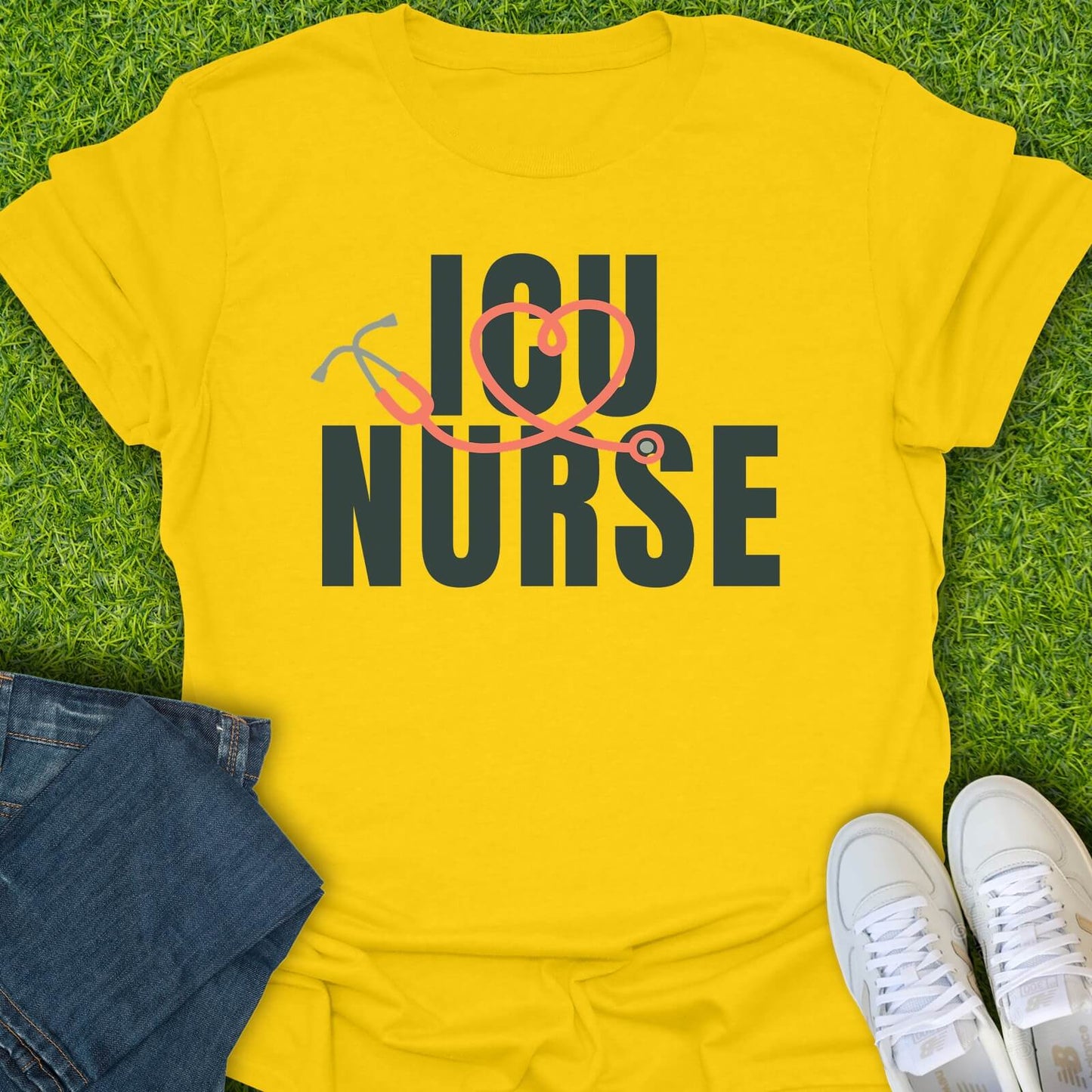 T-Shirt Daisy / S ICU Nurse Tee