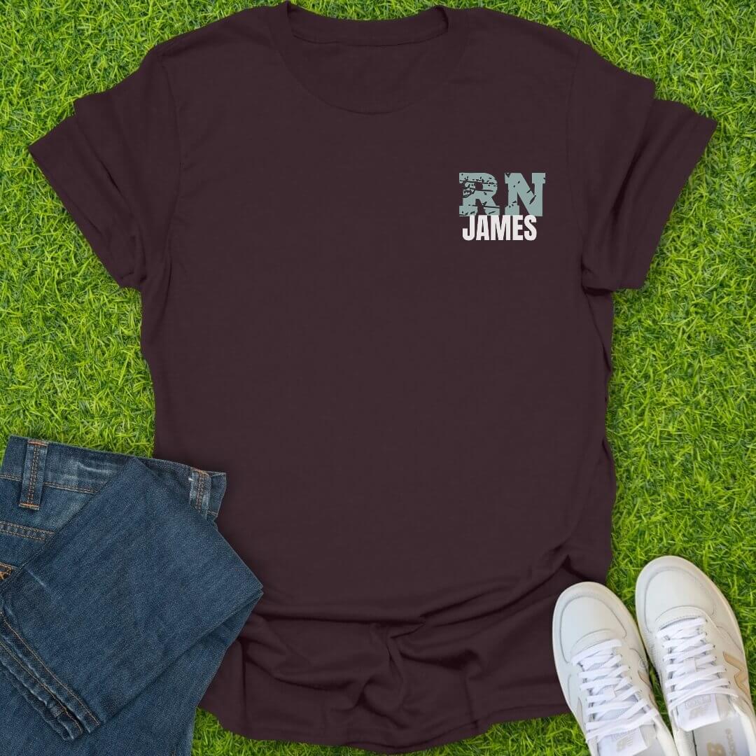T-Shirt Dark Chocolate / S Custom RN Identity Tee