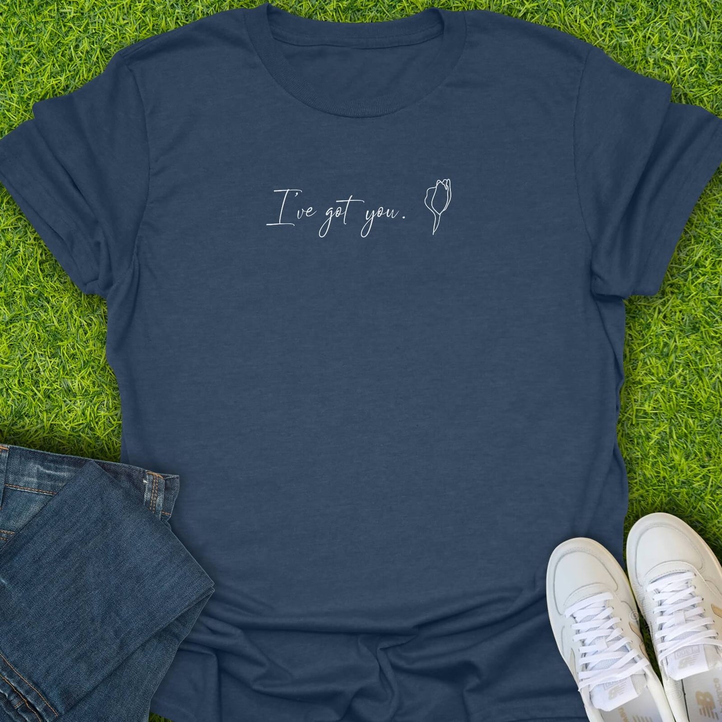 T-Shirt Heather Navy / S I've Got You Tee