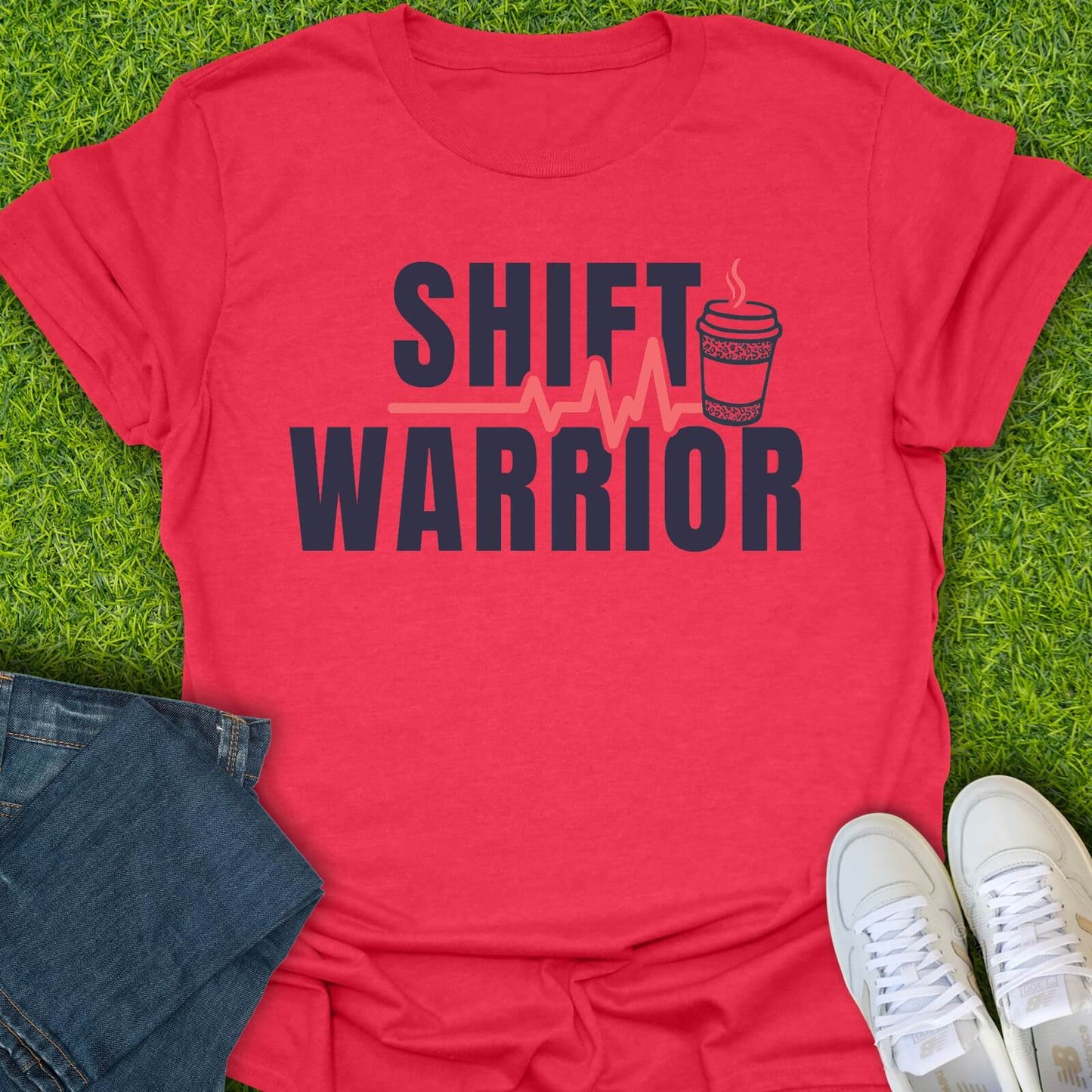 T-Shirt Heather Red / S Shift Warrior Tee