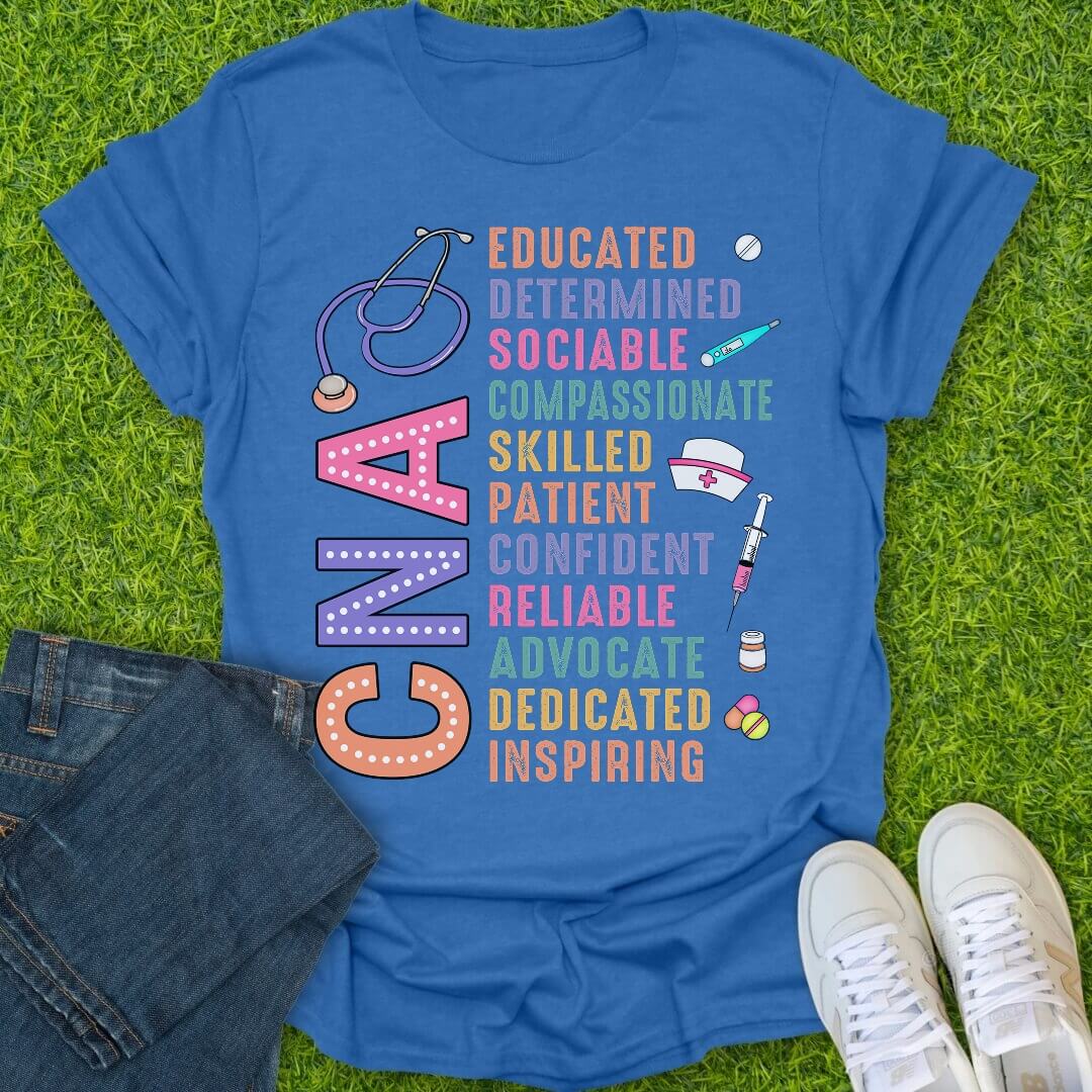 T-Shirt Heather Royal / S CNA Defined Tee