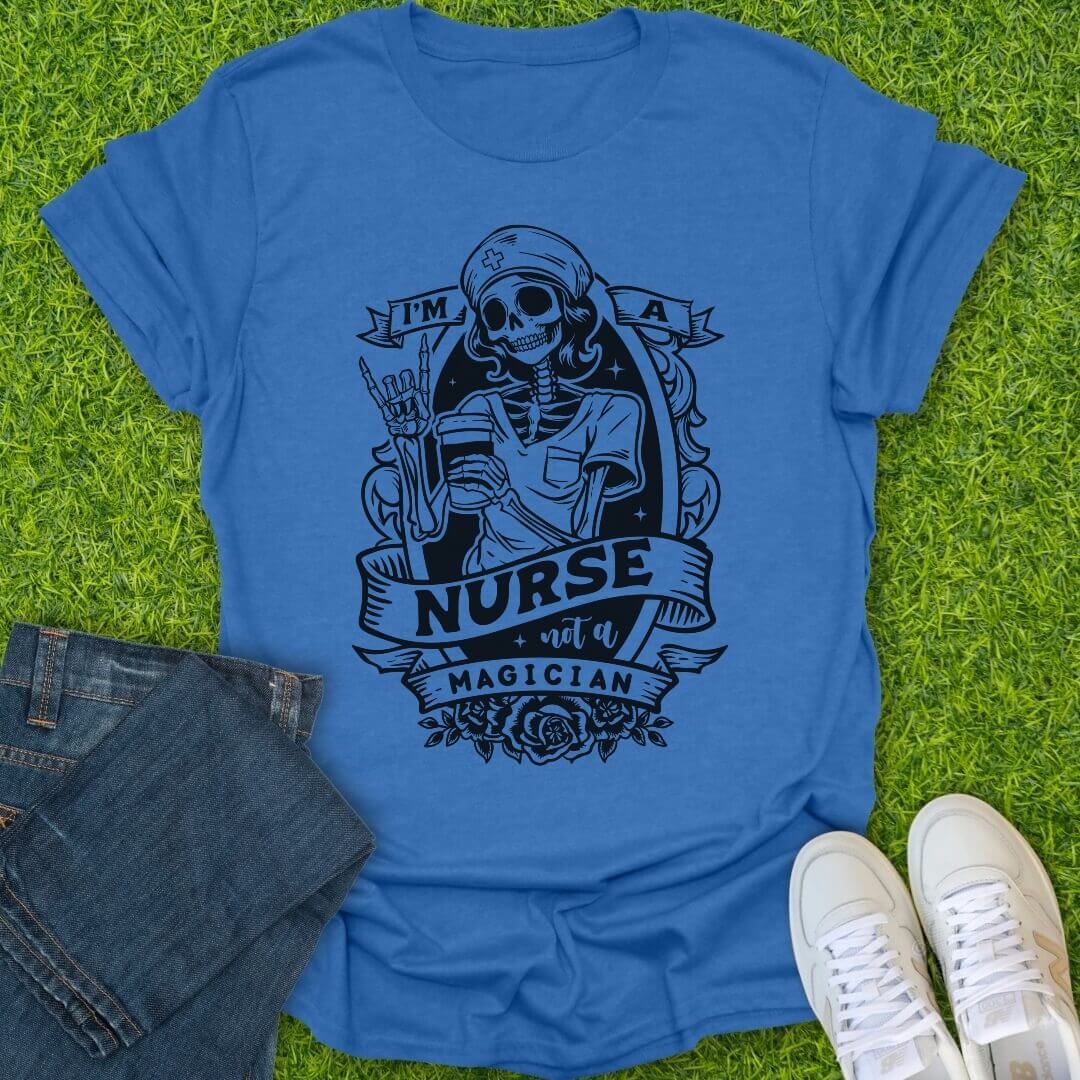 T-Shirt Heather Royal / S Not A Magician Tee