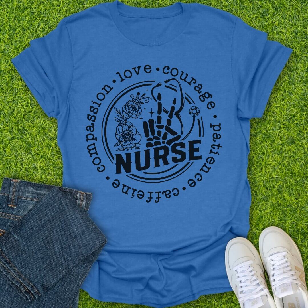 T-Shirt Heather Royal / S Vitals & Virtues Tee