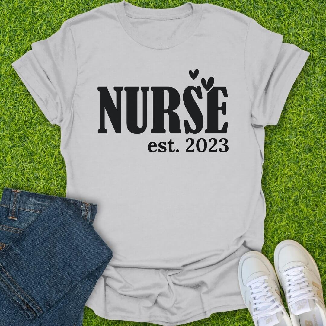 T-Shirt Ice Grey / S Custom A New Chapter In Care Tee