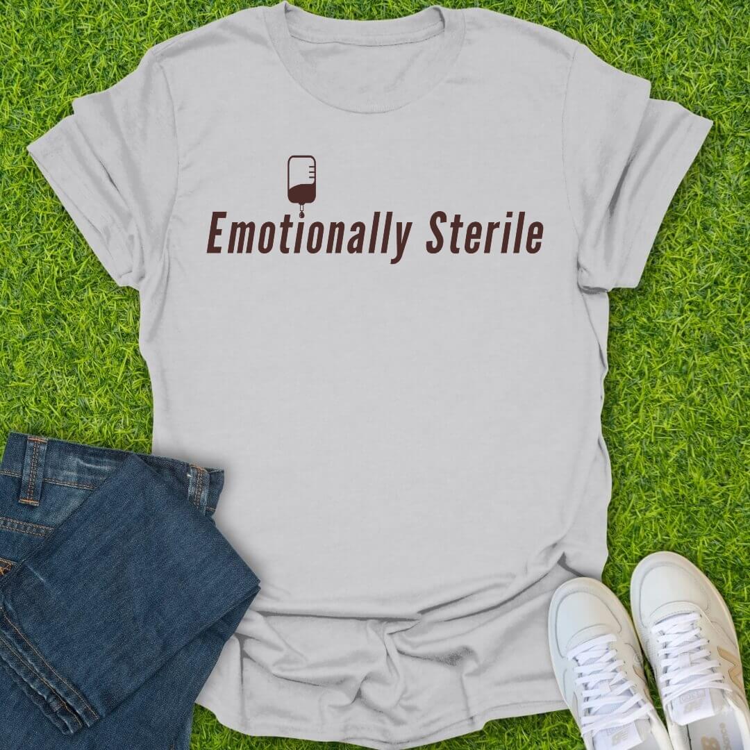 T-Shirt Ice Grey / S Emotionally Sterile Tee