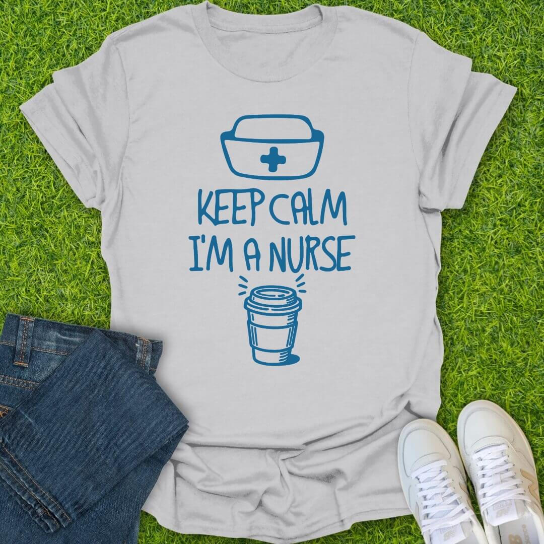 T-Shirt Ice Grey / S Keep Calm Tee