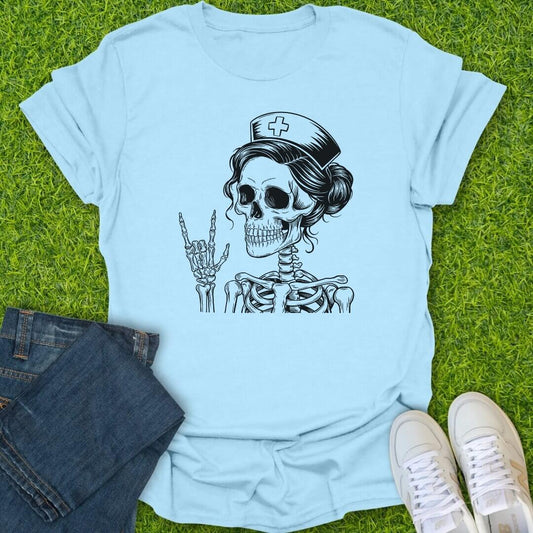 T-Shirt Light Blue / S Dead Serious Tee