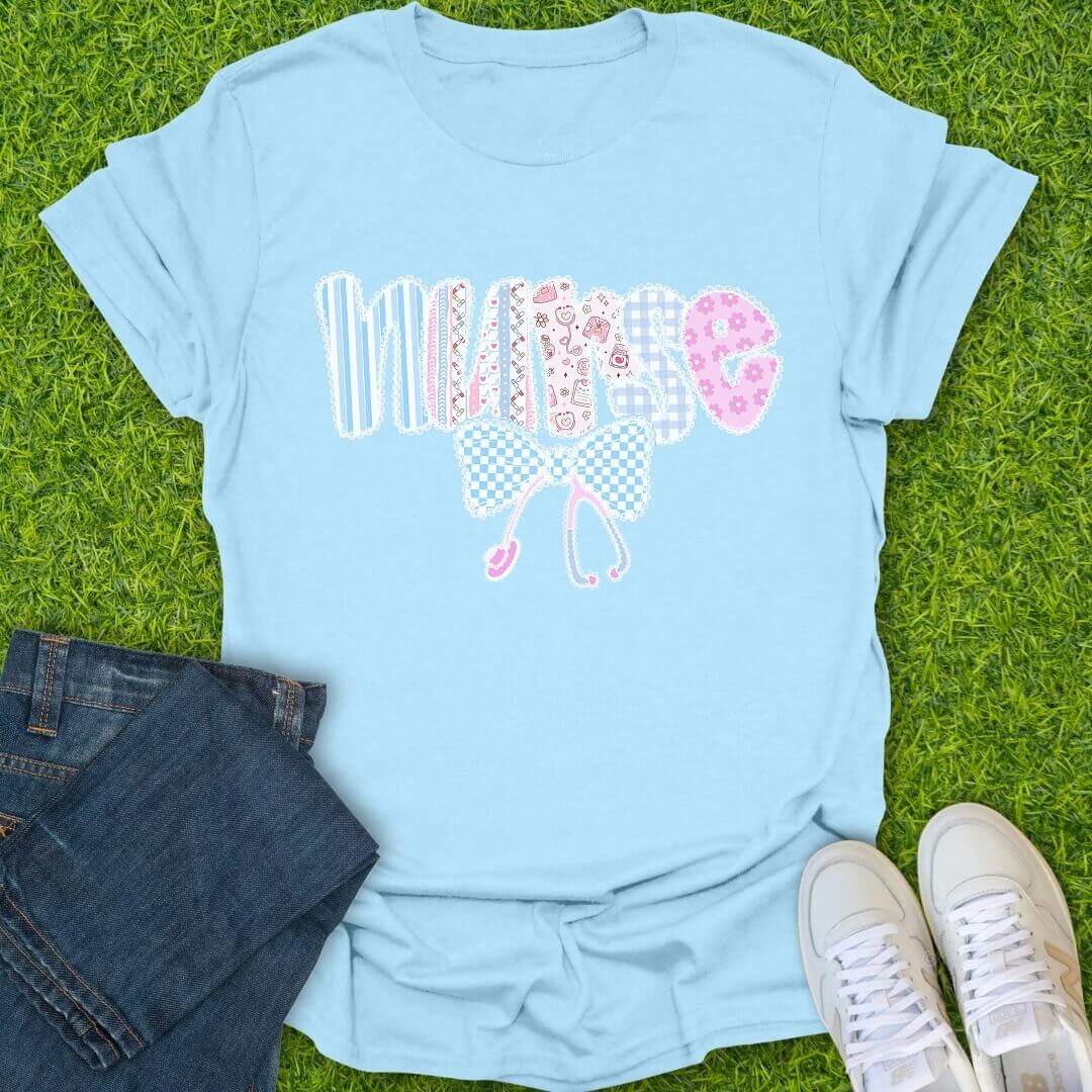 T-Shirt Light Blue / S Lacey Nurse Tee