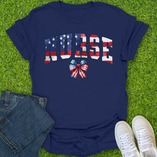 T-Shirt Navy / S All American Nurse Tee