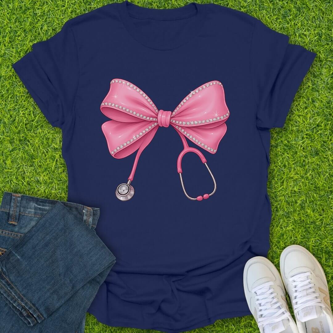 T-Shirt Navy / S Barbie RN Vibes Tee