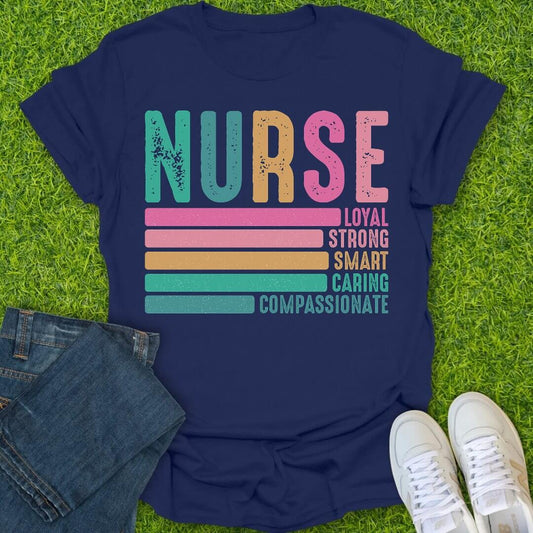 T-Shirt Navy / S Nurse Defined Tee