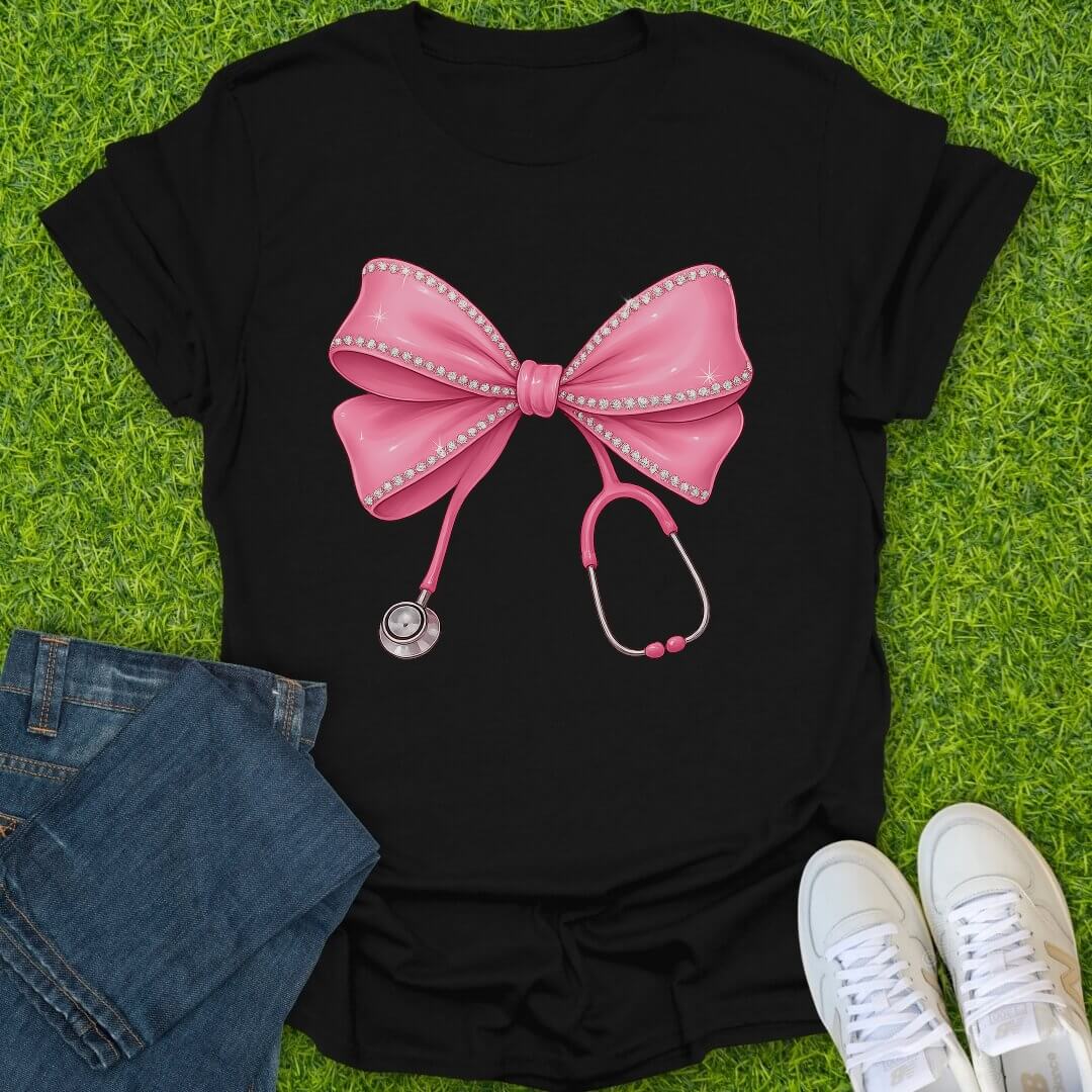 T-Shirt Black / S Barbie RN Vibes Tee