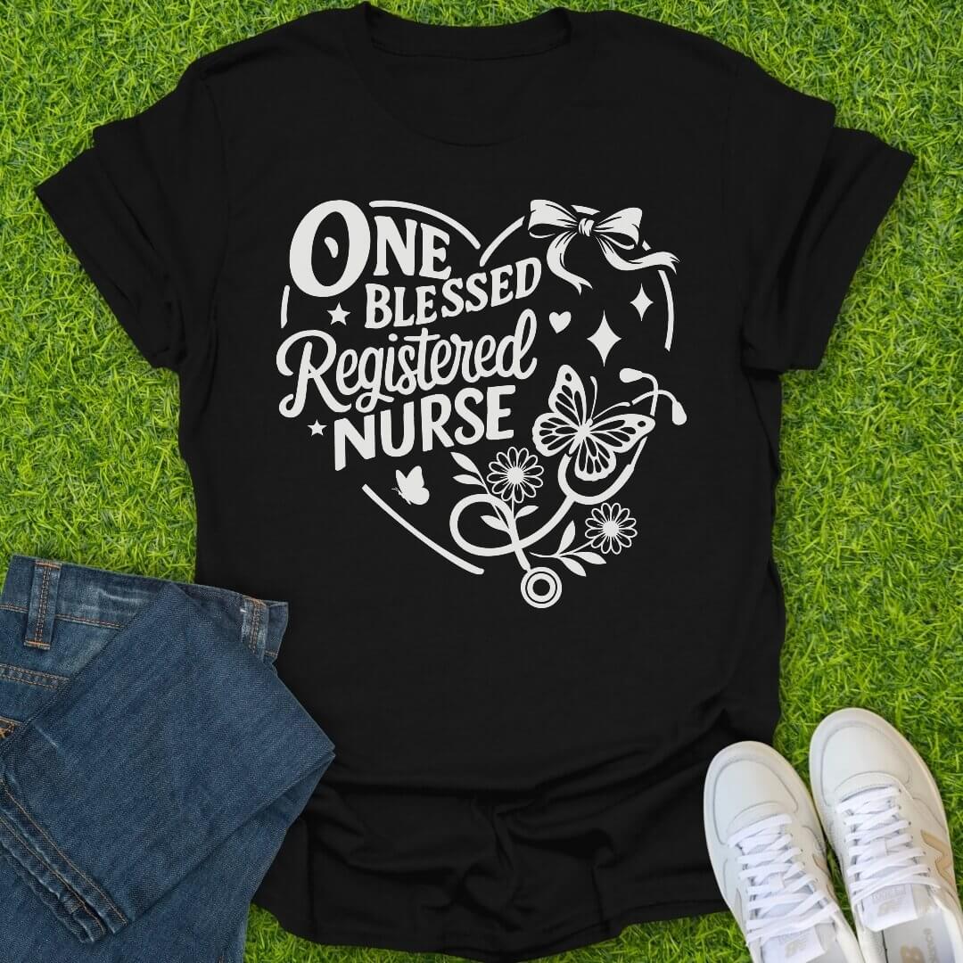 T-Shirt Black / S Blessed RNTee