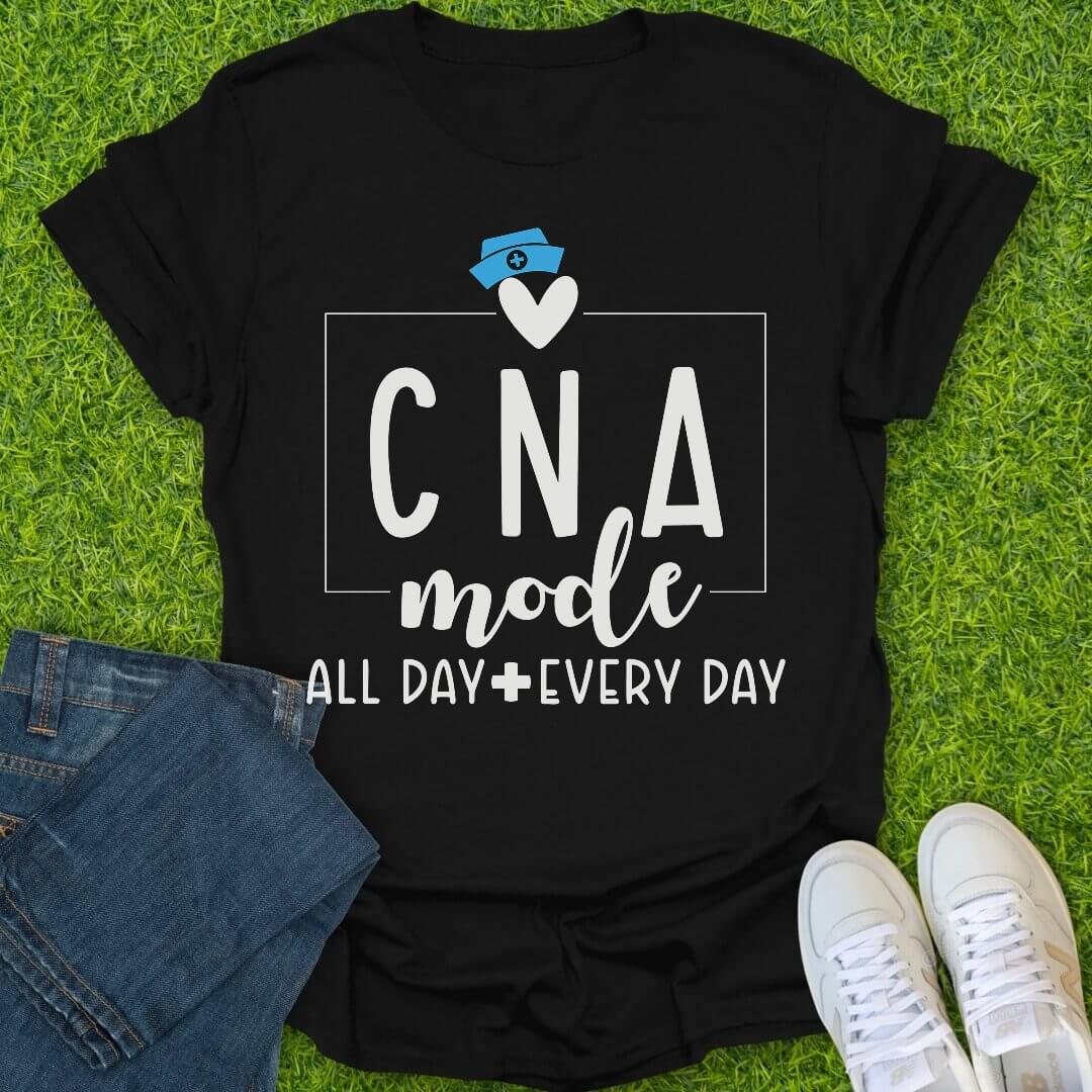 T-Shirt Black / S CNA Mode Tee