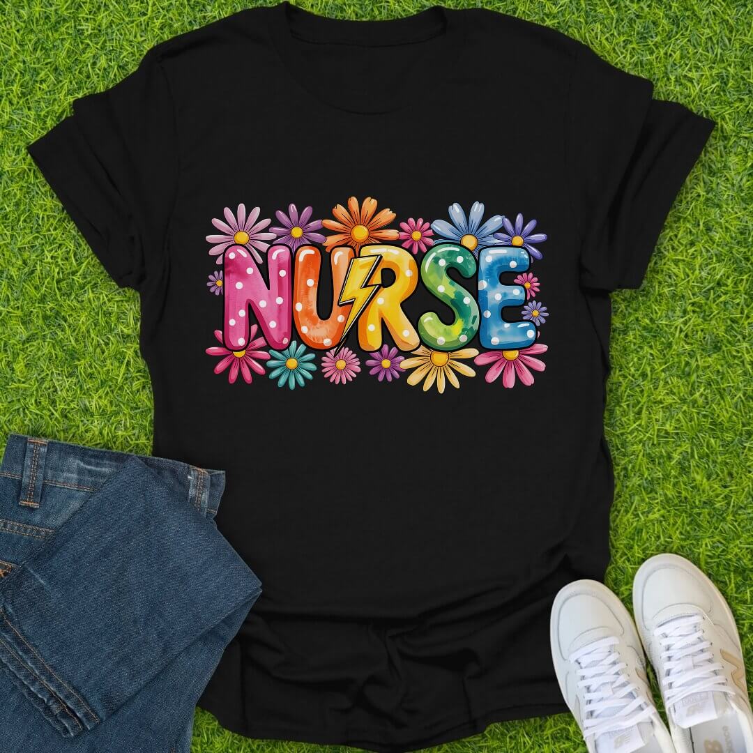 T-Shirt Black / S Electric Daisies Tee