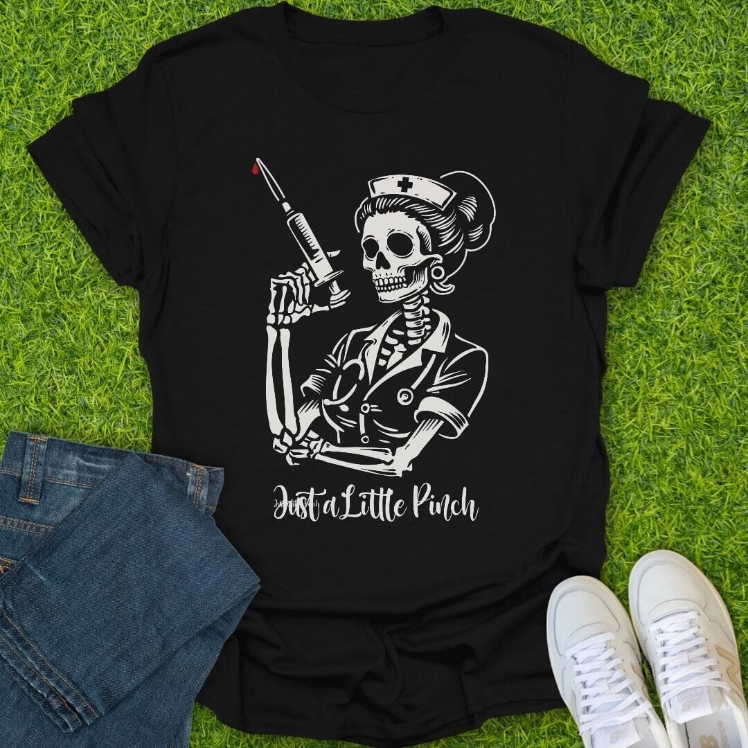 T-Shirt Black / S Just a Little Pinch Tee