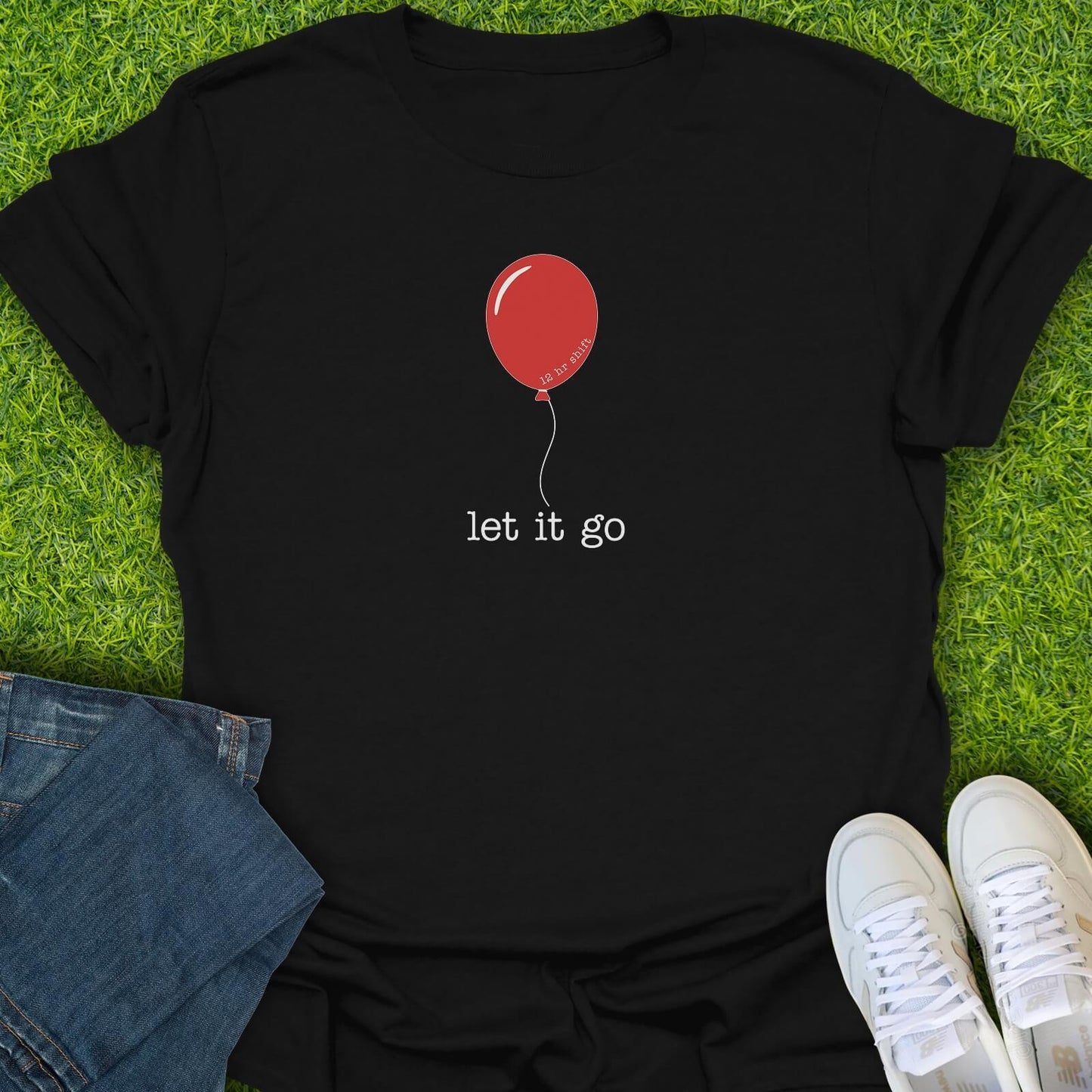 T-Shirt Black / S Let It Go Tee