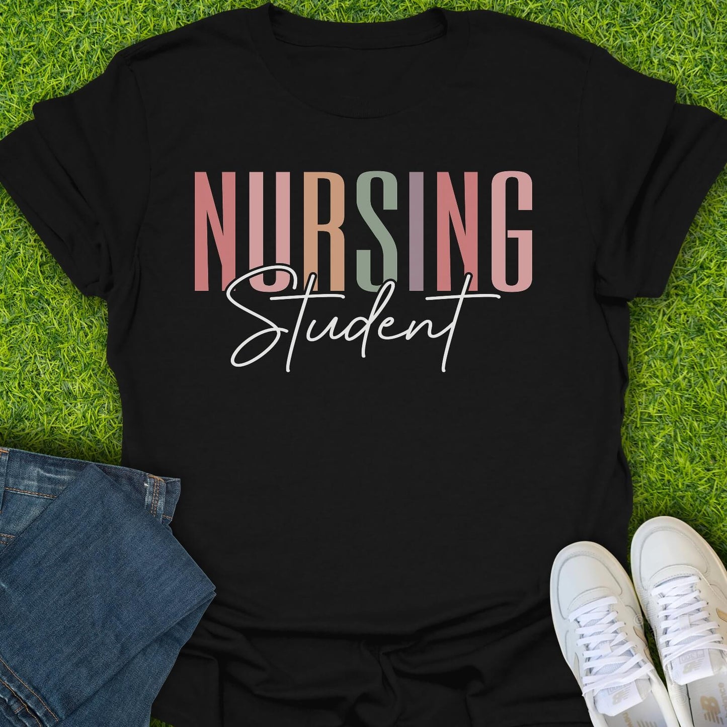 T-Shirt Black / S Nursing Student Tee