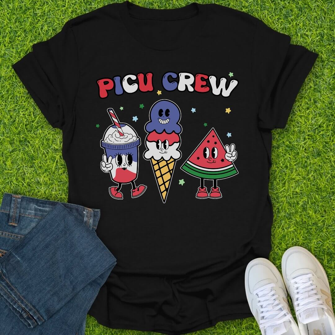 T-Shirt Black / S PICU Crew Tee