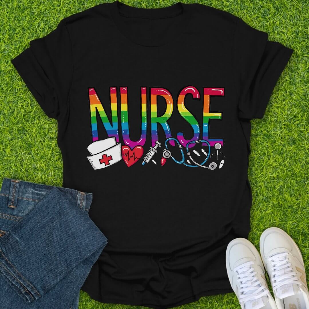 T-Shirt Black / S Proud To Care Tee