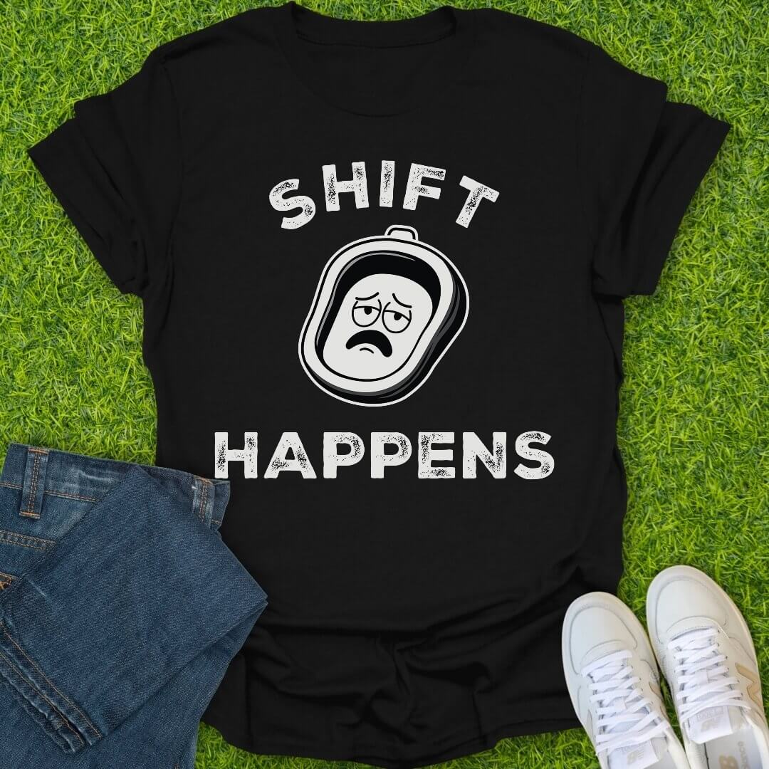 T-Shirt Black / S Shift Happens Tee