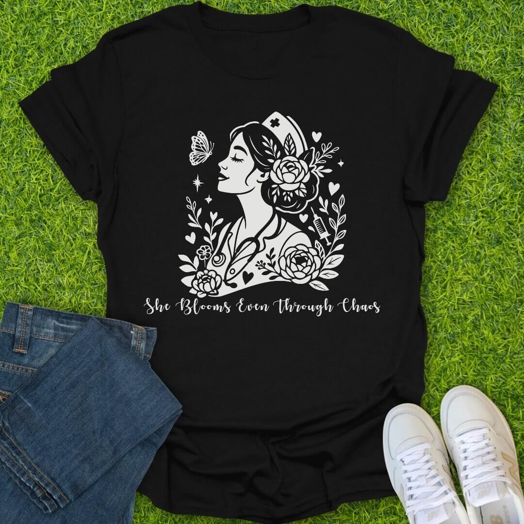 T-Shirt Black / S Soft Strength Nurse Tee