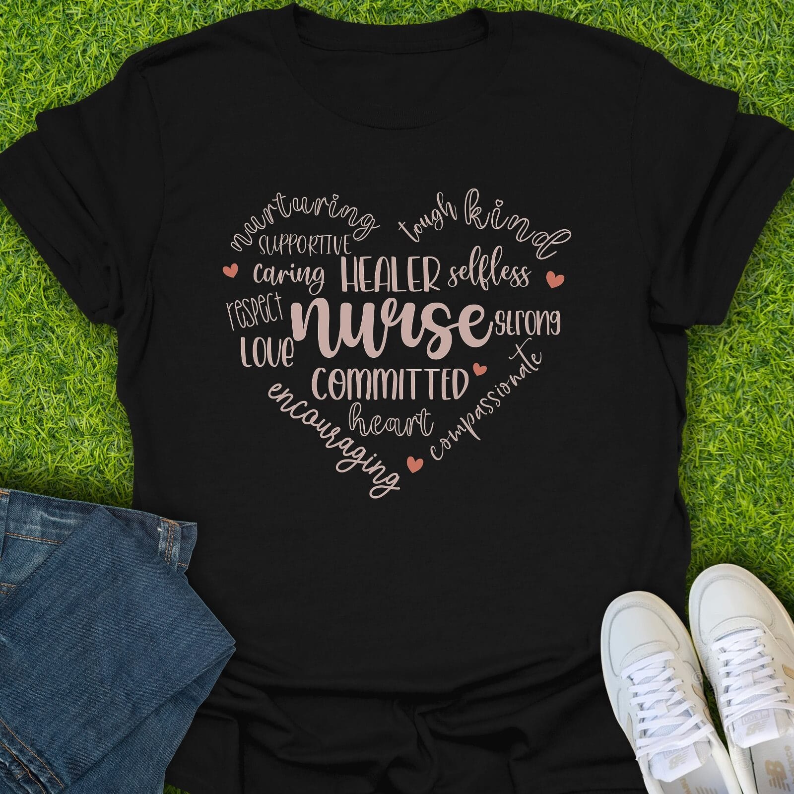 T-Shirt Black / S The Heart That Heals Tee