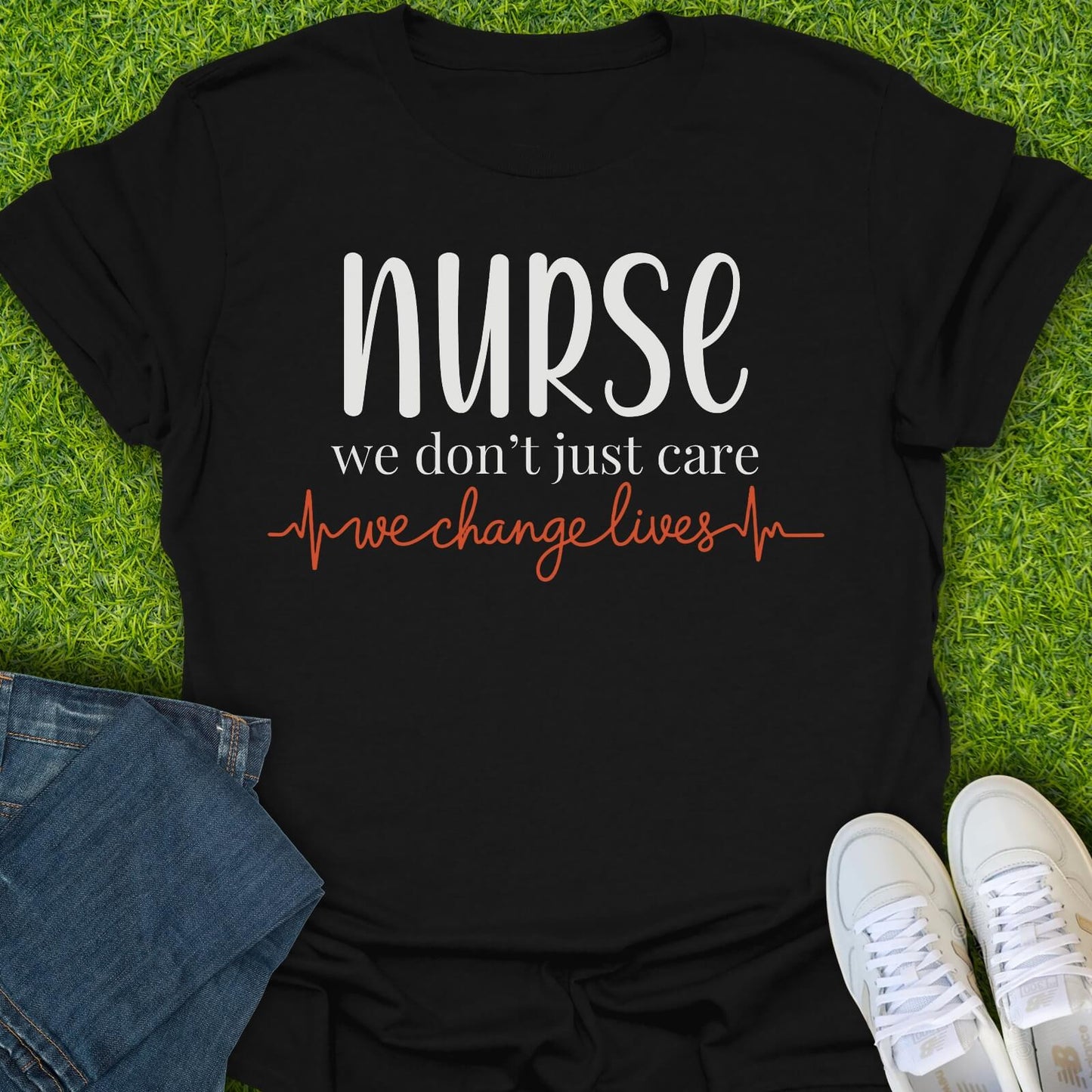 T-Shirt Black / S We Change Lives Tee