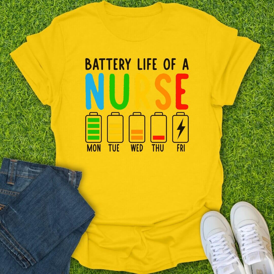 T-Shirt Daisy / S Battery Life Tee