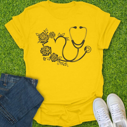 T-Shirt Daisy / S Caring In Full Bloom Tee