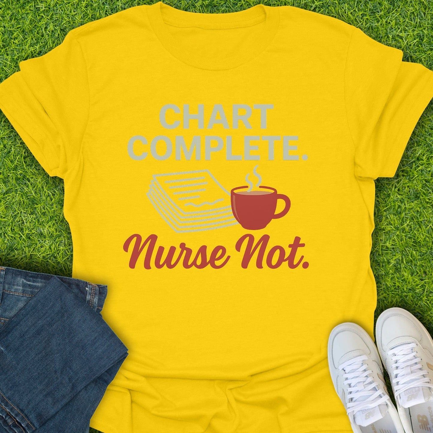T-Shirt Daisy / S Chart Complete Nurse Not Tee