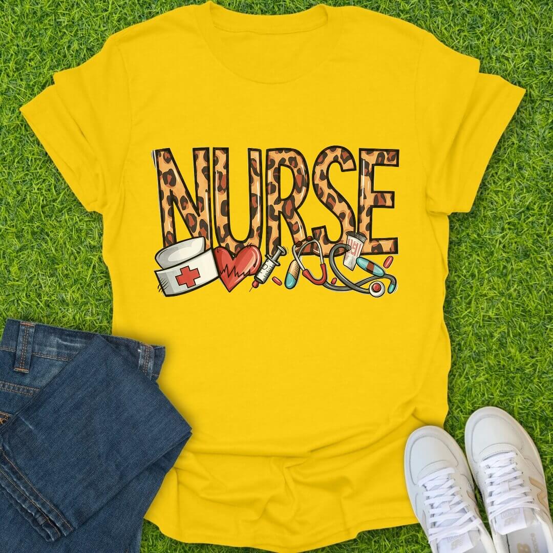 T-Shirt Daisy / S Fierce Nurse Energy Tee