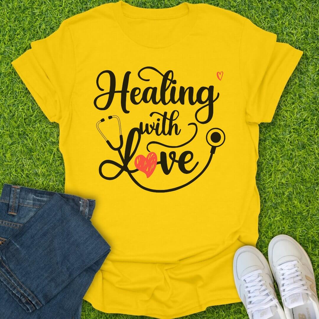 T-Shirt Daisy / S Healing With Love Tee