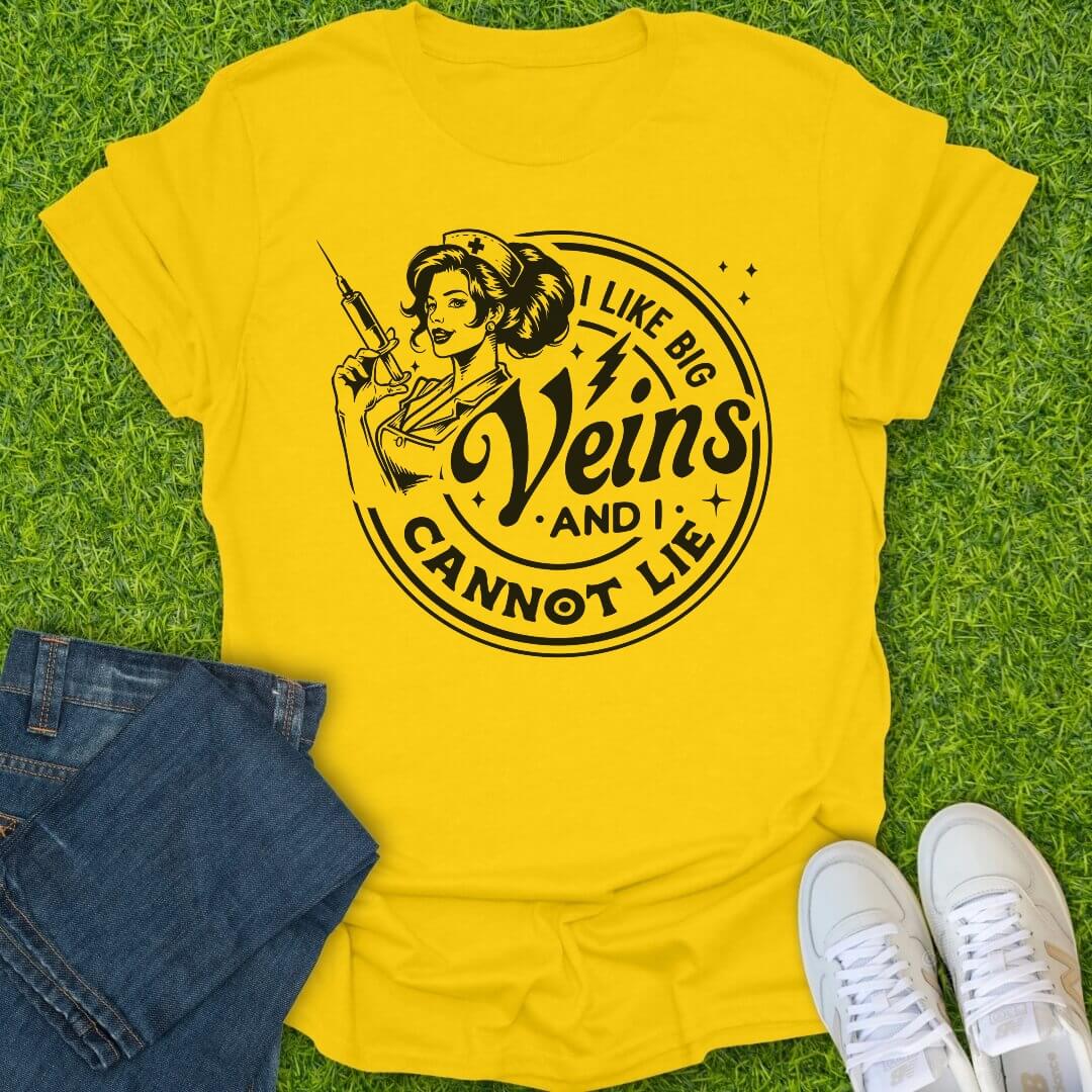 T-Shirt Daisy / S I Like Big Veins Tee