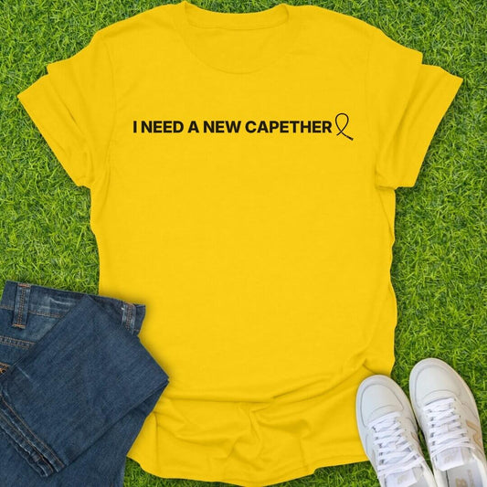 T-Shirt Daisy / S I Need A New Capether Tee