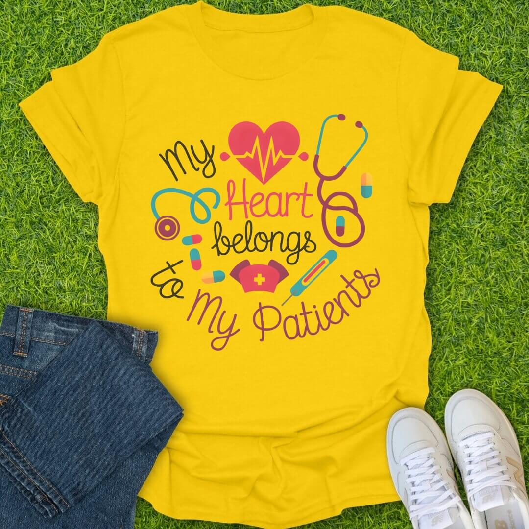 T-Shirt Daisy / S My Heart Belongs Tee