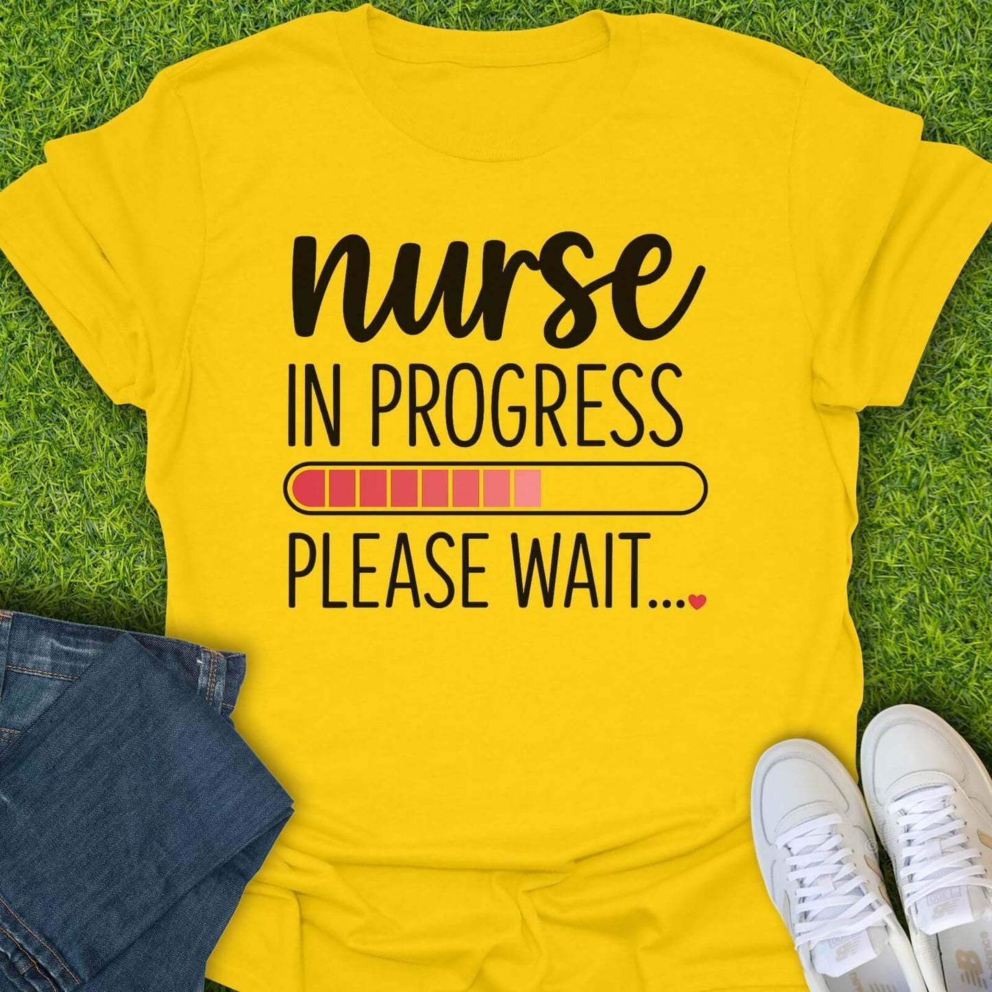 T-Shirt Daisy / S Nurse In Progress Tee