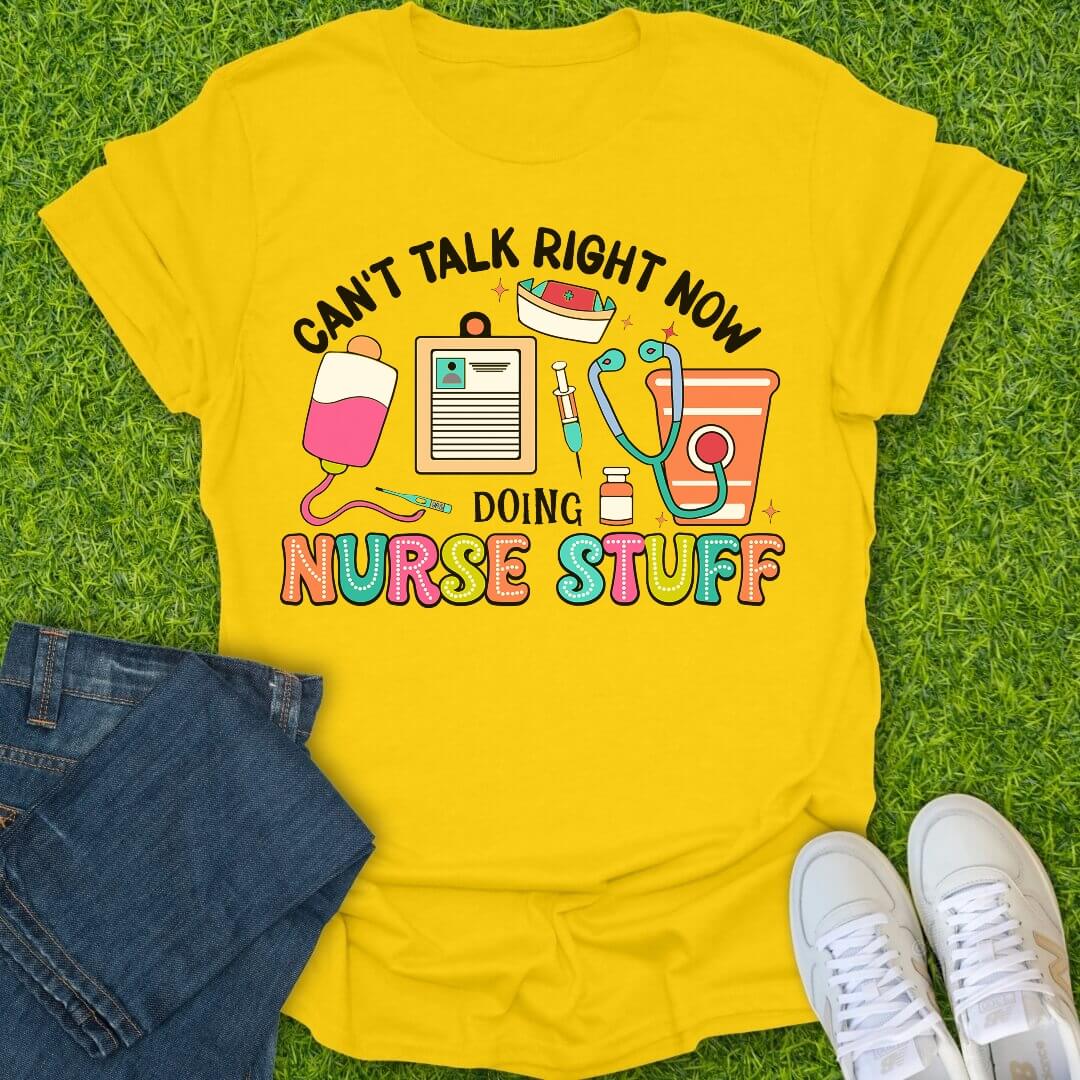 T-Shirt Daisy / S Nurse Stuff Tee