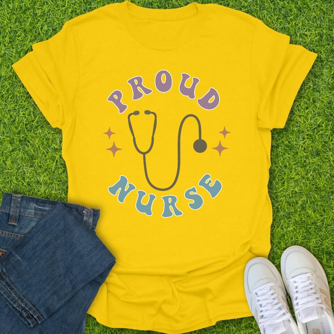 T-Shirt Daisy / S Proud Nurse Tee
