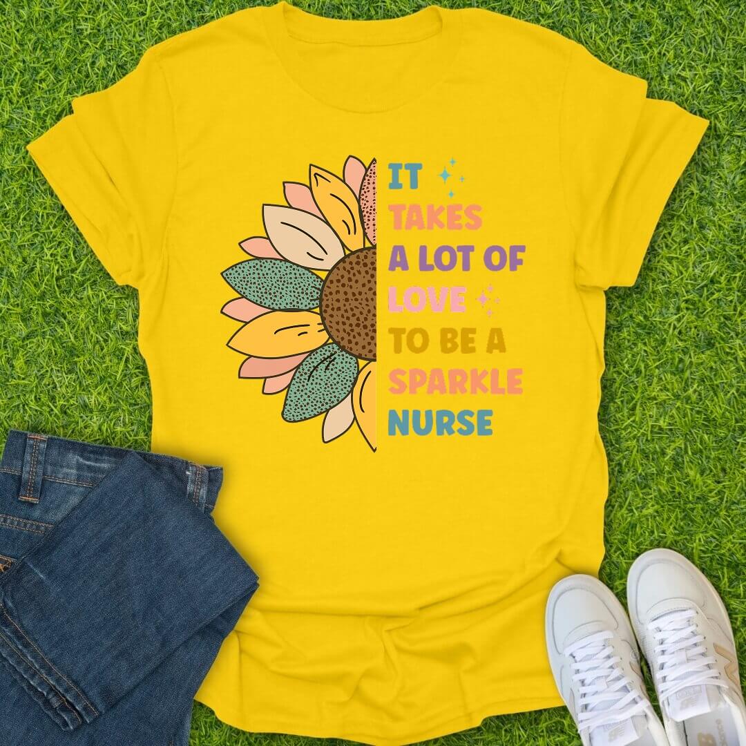 T-Shirt Daisy / S Sparkle Nurse Tee