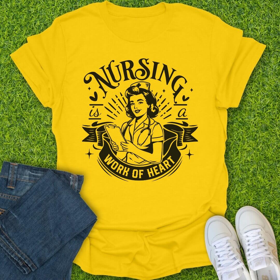 T-Shirt Daisy / S Vintage Work Of Heart Tee