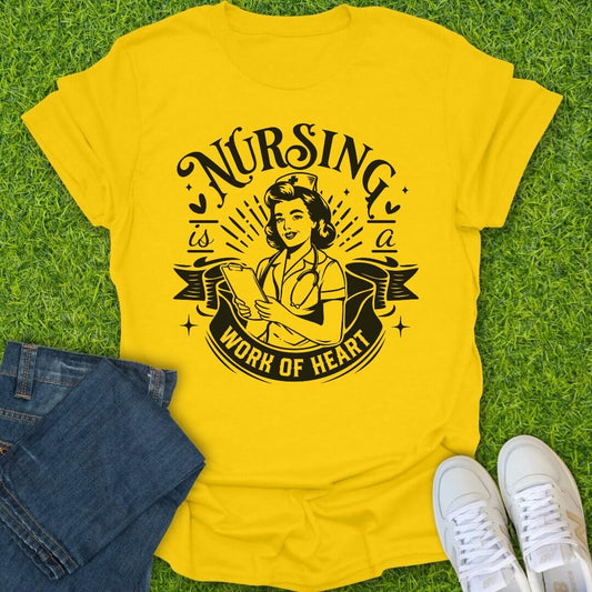 T-Shirt Daisy / S Vintage Work Of Heart Tee