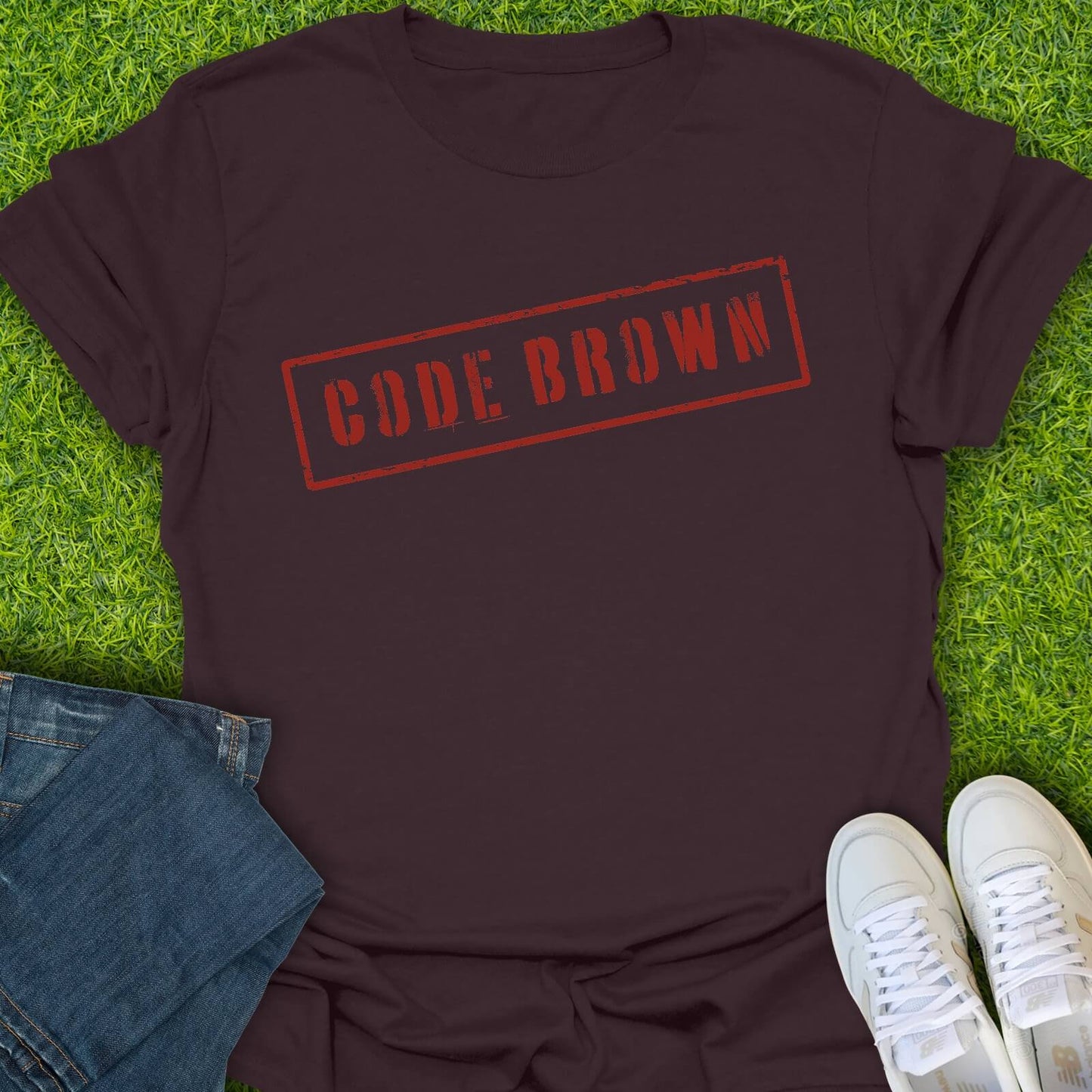 T-Shirt Dark Chocolate / S Code Brown Tee