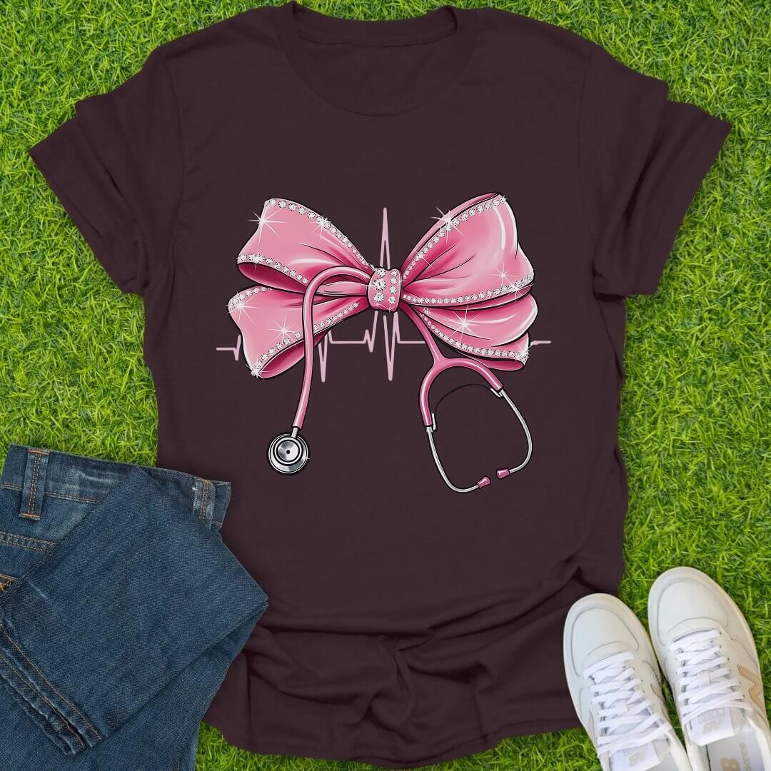T-Shirt Dark Chocolate / S Nurse Glam Tee