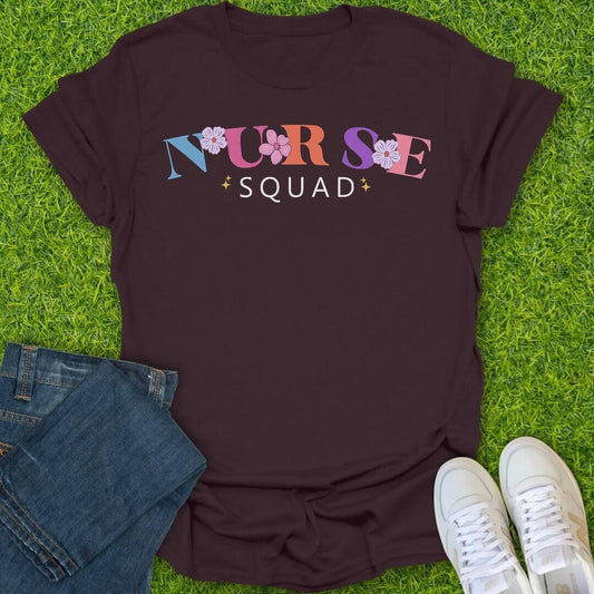 T-Shirt Dark Chocolate / S Nurse Squad Tee
