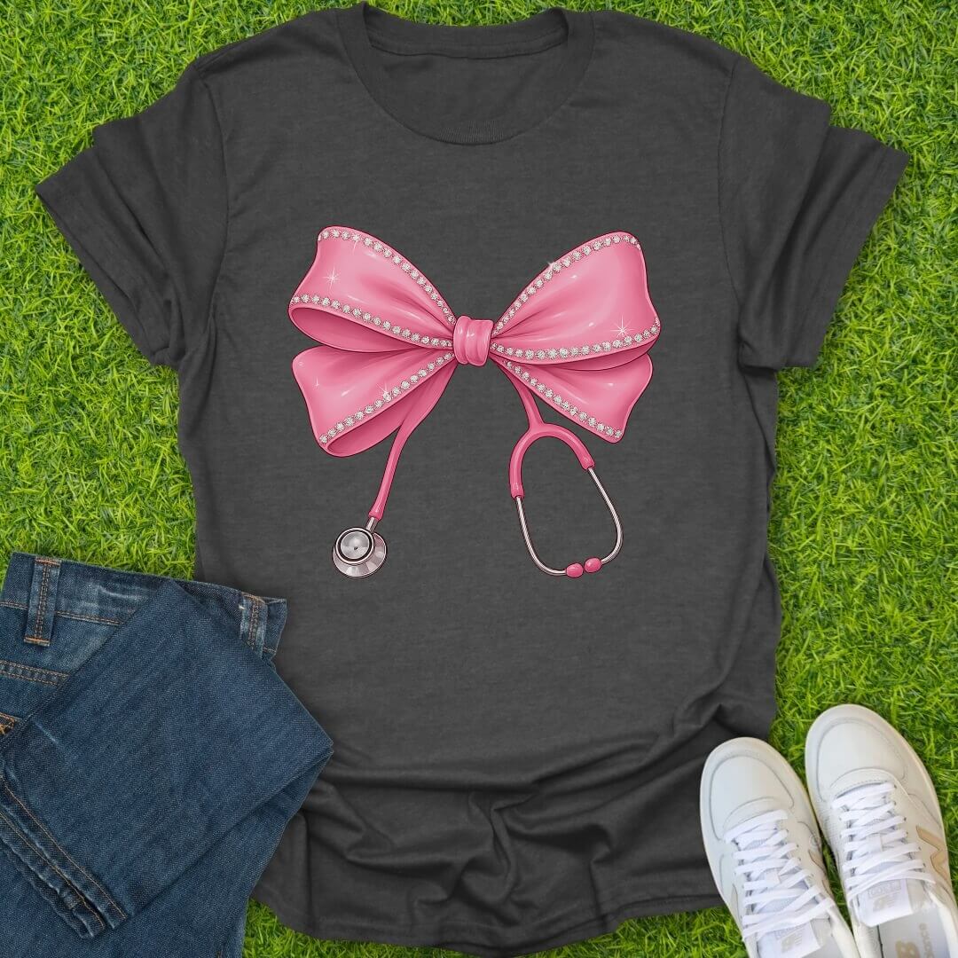 T-Shirt Dark Heather / S Barbie RN Vibes Tee