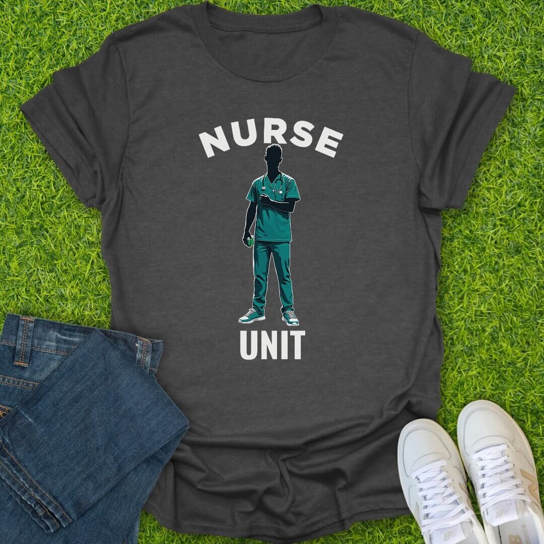T-Shirt Dark Heather / S Nurse Unit Tee