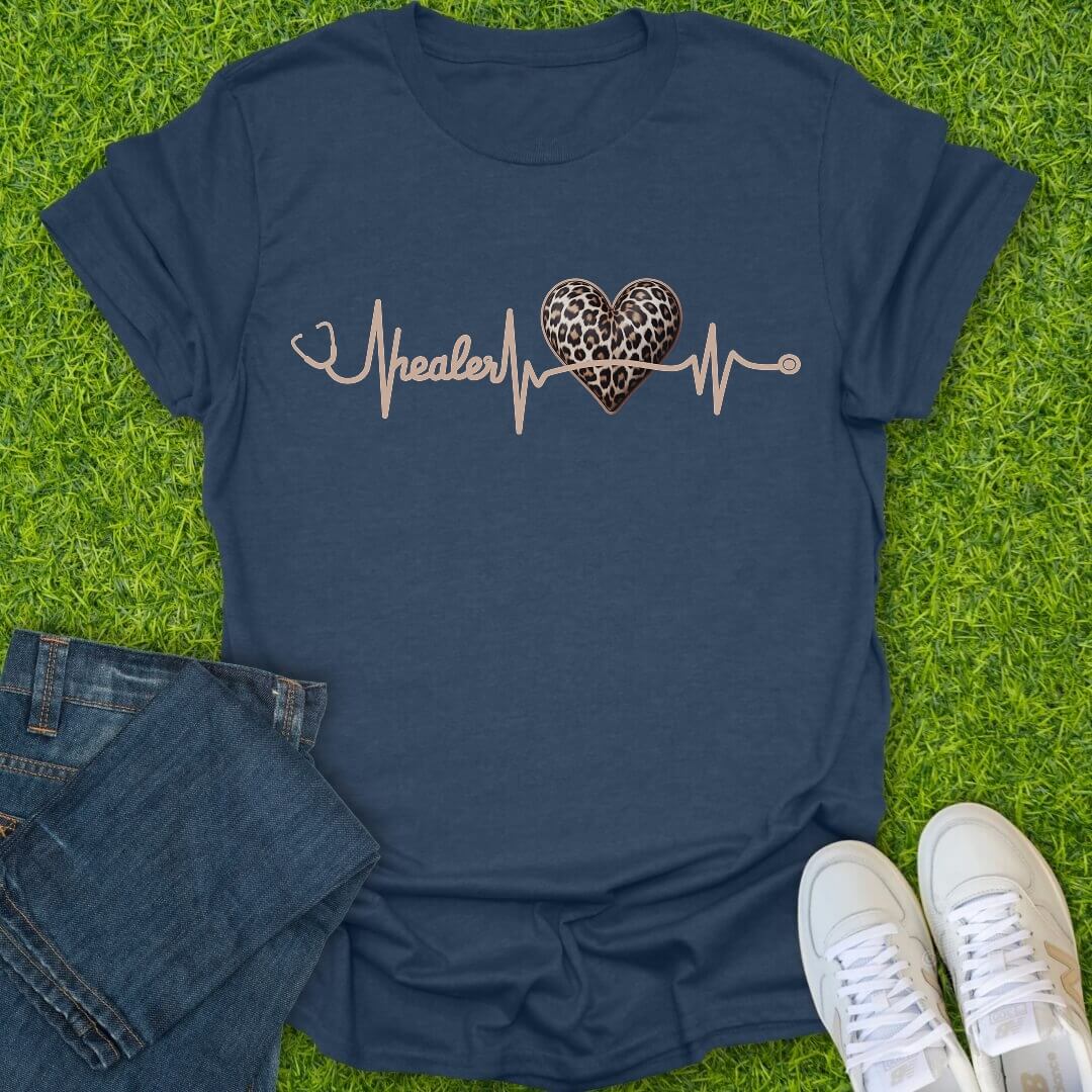 T-Shirt Heather Navy / S Healer Pulse Tee