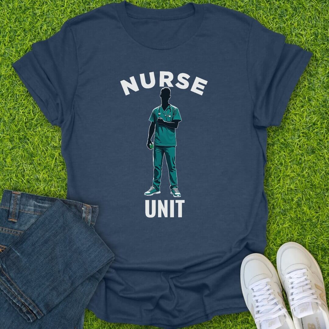 T-Shirt Heather Navy / S Nurse Unit Tee
